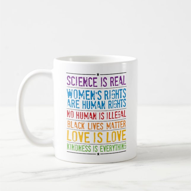 Mug L'amour est l'amour Rainbow Pride (Gauche)