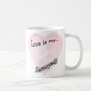 Mug L'amour est mon Samoyé