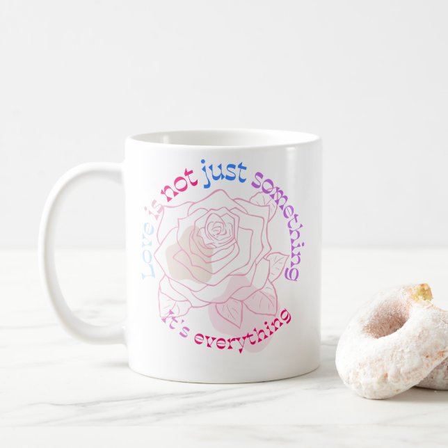 MUG L'AMOUR EST TOUT (Avec donut)