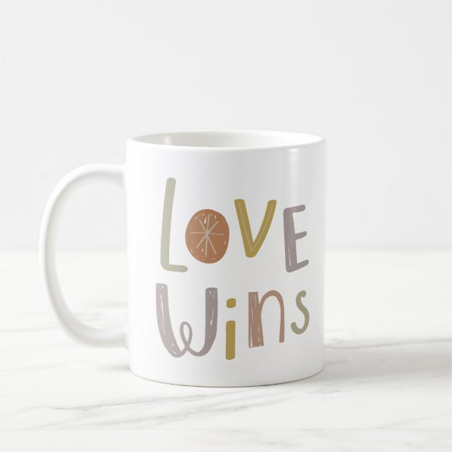 Mug l'amour gagne (Gauche)