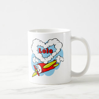 Mug L'amour Lolo badine l'avion