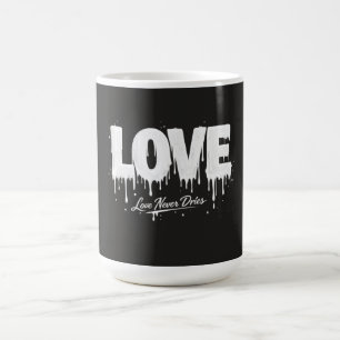 Mug L'amour ne sèche jamais