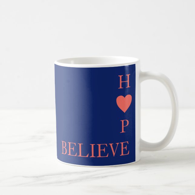 Mug L'amour n'échoue jamais | 1 Corinthiens 13 | PENSE (Droite)
