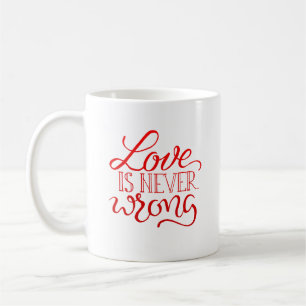 Mug l'amour n'est jamais faux
