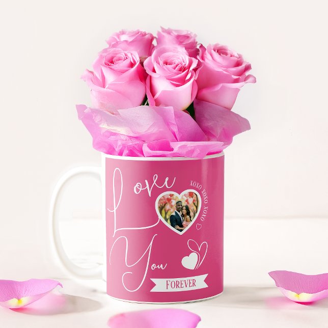 Mug L'amour personnalisé Vous pour la Saint Valentin (Créateur téléchargé)