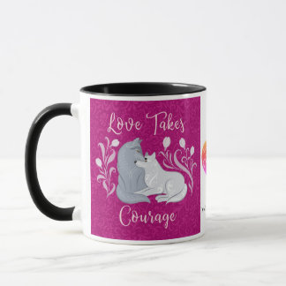 Mug L'amour prend courage