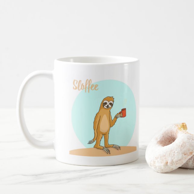 Mug L'Amoureux Du Café Drôle cool Dit : (Avec donut)
