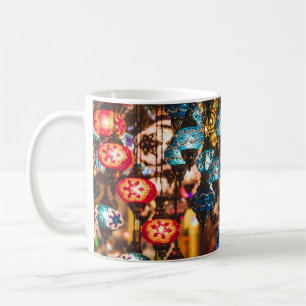 Mug Lampes turques : art en verre de mosaïque