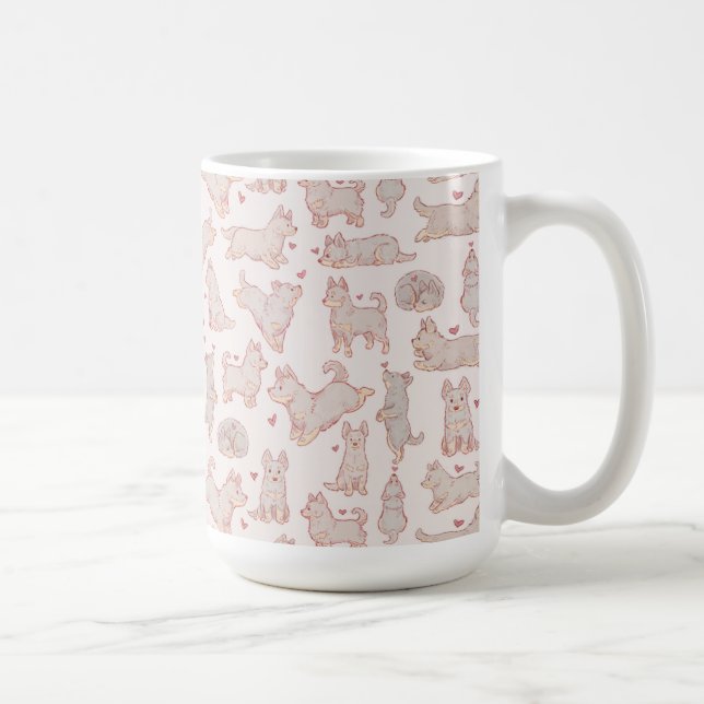 Mug Lancashire Heelers (Droite)