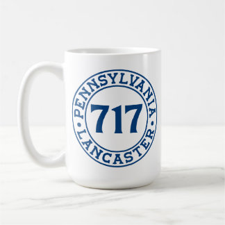 Mug Lancaster Pennsylvanie Code régional 717 