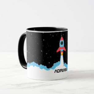 Mug Lancement de fusées dans l'espace extra-atmosphéri