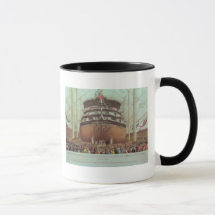 Mug Lancement de H.M.S. Royal Albert, vapeur de vis
