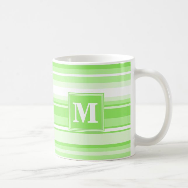 Mug Landes vertes de chaux monogrammes (Droite)