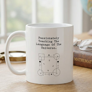 Mug Langage de l'Univers   Enseignement des Mathématiq