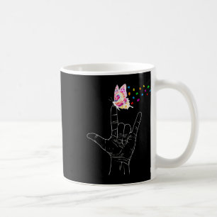 Mug Langue des signes américaine Je t'aime Signe de la