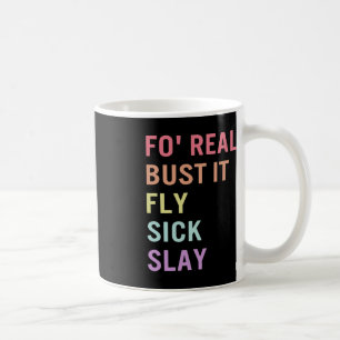 Mug Langue Des Signes Pour Vraiment Bust It ASL Slang 