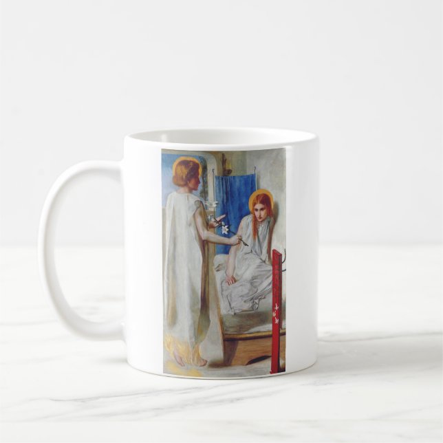 Mug L'Annonciation de Dante Gabriel Rossetti (Gauche)