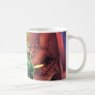 Mug Lanterne verte avec flux de lumière - Couleur