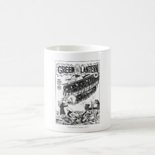 Mug Lanterne verte dans les tranchées, noir et blanc