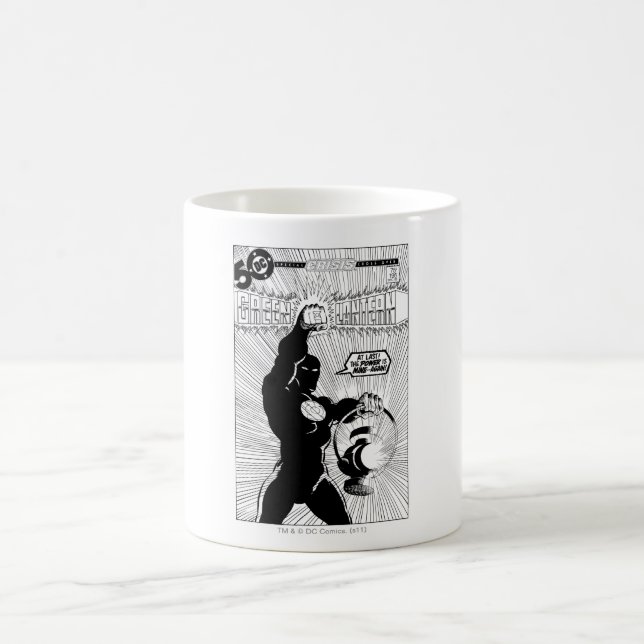 Mug Lanterne verte - Lanterne brillante, noire et blan (Centre)