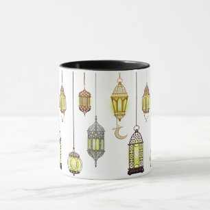 Mug Lanternes Ramadan Moubarak Oriental Arabe Musulman