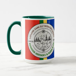 Mug Lapand Sami Elf Workers Union Reindeer Herders