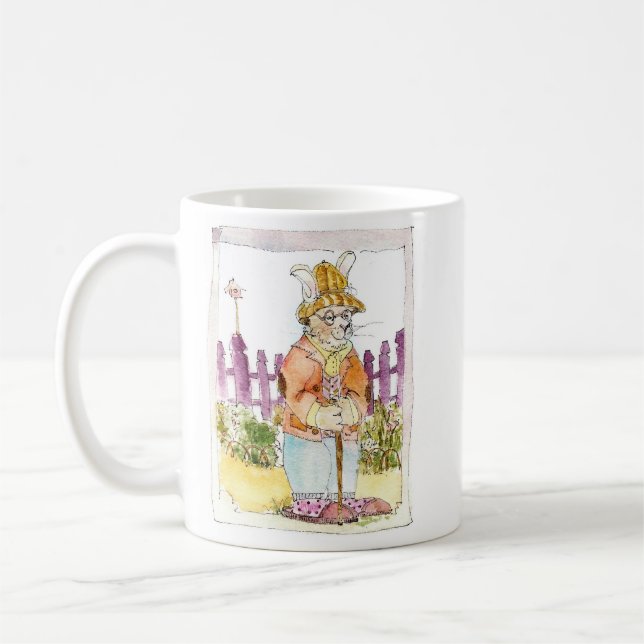 Mug Lapin avec la canne (Gauche)