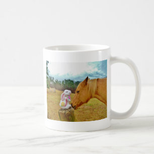 Mug Lapin blanc et Cheval jaune