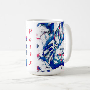 Mug Lapin bleu