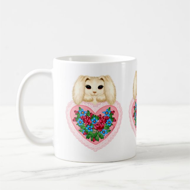 mug Lapin Bunny Heart (Gauche)