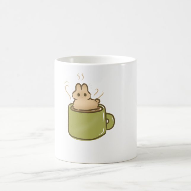 Mug Lapin de café (Centre)