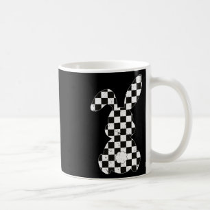 Mug Lapin de drapeau de voiture de course Joyeuses Pâq