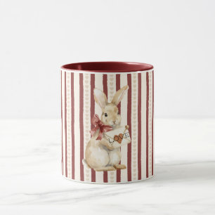Mug Lapin de l'amour à coeur rouge