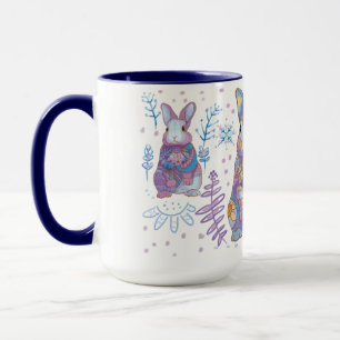 Mug Lapin de Noël 
