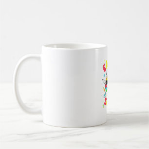 Mug Lapin de Pâques Drôle Groovy Équipe de Pâques Jour