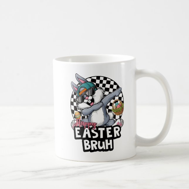 Mug Lapin de Pâques Hip hop Bruh (Droite)