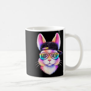 Mug Lapin de Pâques Hip Hop Face Lunettes de soleil Co