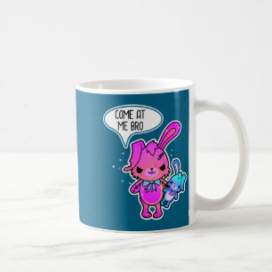 Mug Lapin de Pâques maléfique viens chez moi frère Mèm