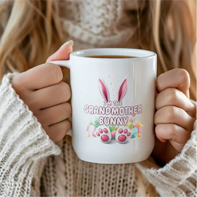 Mug Lapin de Pâques Oreilles et pieds grand-mère (Créateur téléchargé)