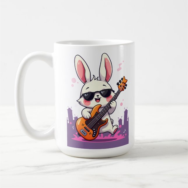 Mug Lapin de Rockstar Cool (Gauche)