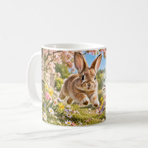 Mug Lapin drôle Hop Hop Hourra