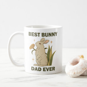 Mug Lapin drôle, Meilleur papa lapin jamais, Amoureux