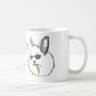 Mug Lapin féroce avec la citation