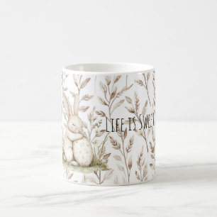 Mug Lapin oeuf de Pâques La vie est douce