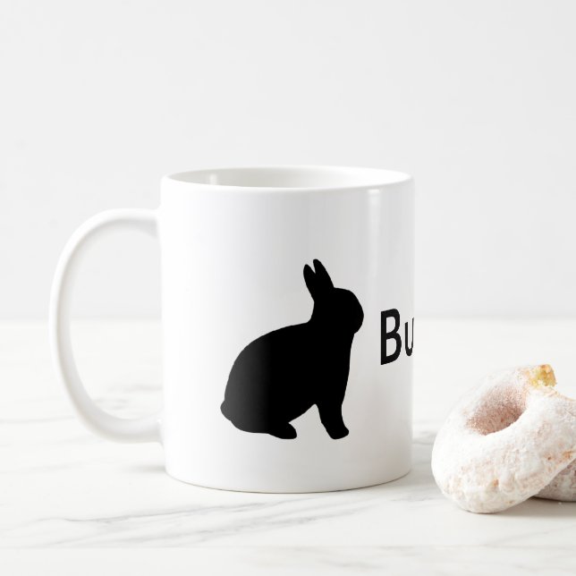Mug Lapin Papa Rabbit Funny Personnaliser (Avec donut)