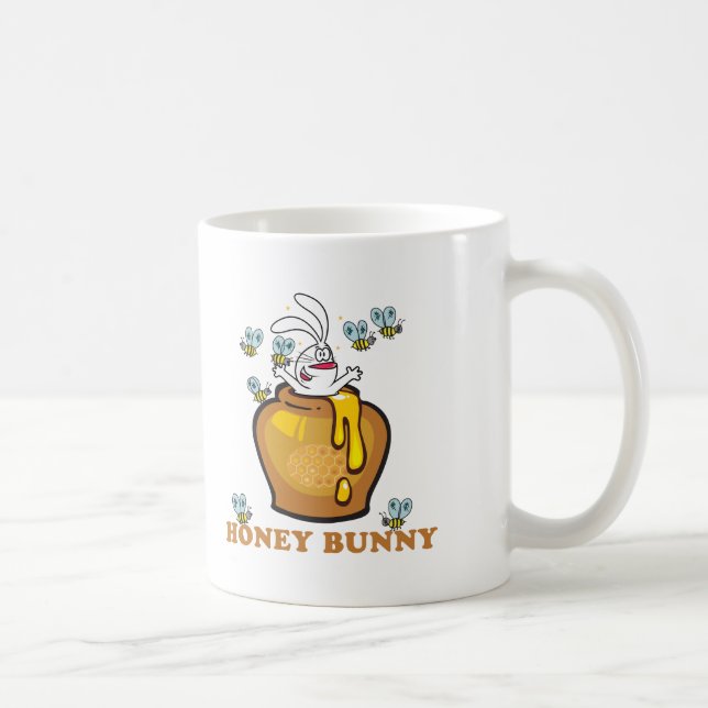Mug Lapin Pâques de miel (Droite)