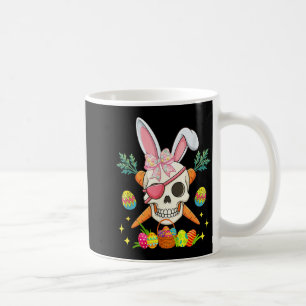 Mug Lapin Pirate Crâne Nœud Papillon Chasse de Pâques