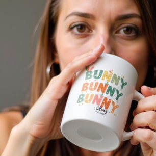 Mug Lapin Rétro : Bunny Bunny Bliss