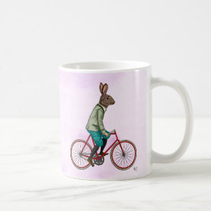 Mug Lapin sur le vélo 3
