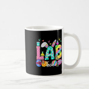 Mug Lapin technicien de laboratoire de Pâques Scientif
